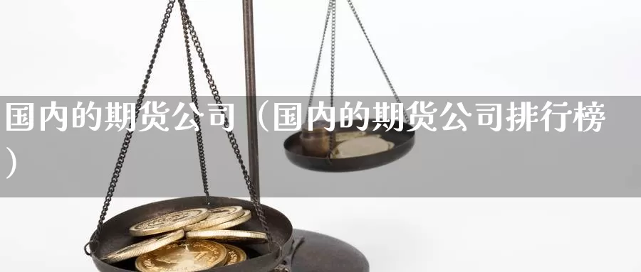 国内的期货公司（国内的期货公司排行榜）_https://www.yunyingniu.com_国际期货_第1张